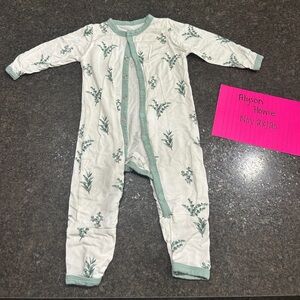 Kyte baby Eucalyptus romper. Size 0-3 VGUC $28